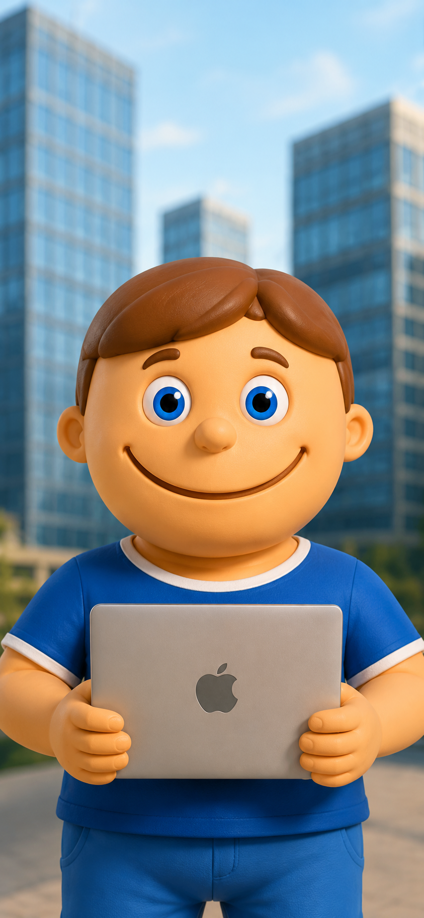 Tapeta Ládínek s notebookem