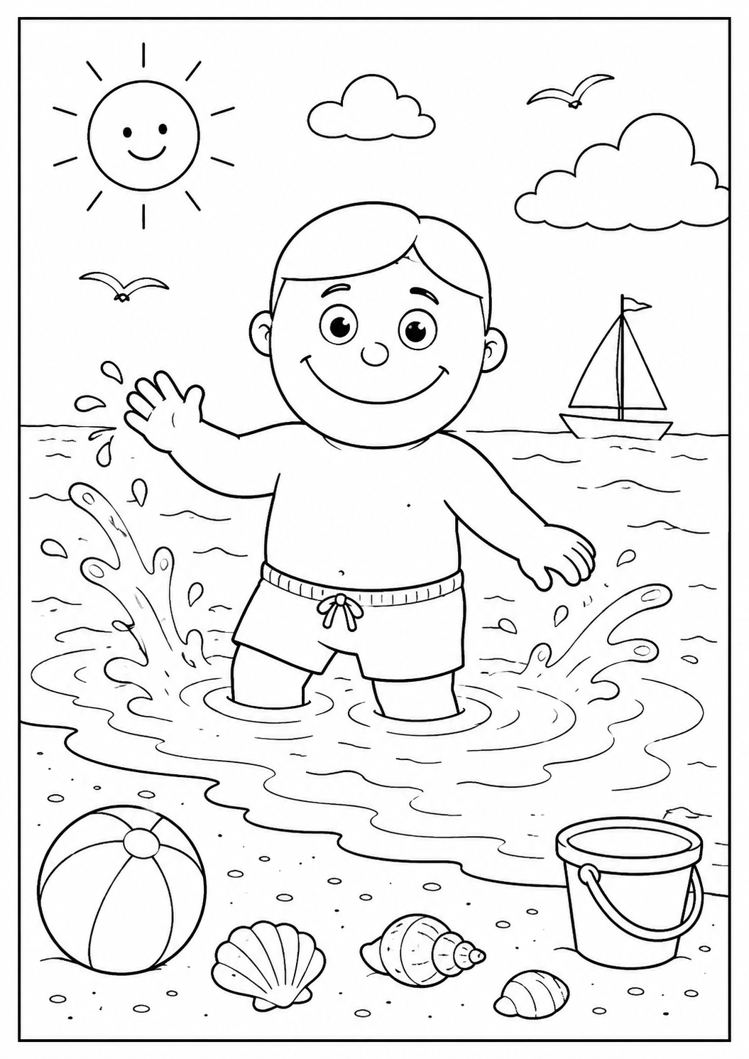 Ládínek u moře