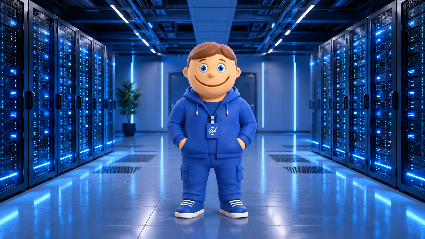 Tapeta Ládínek v datacentru
